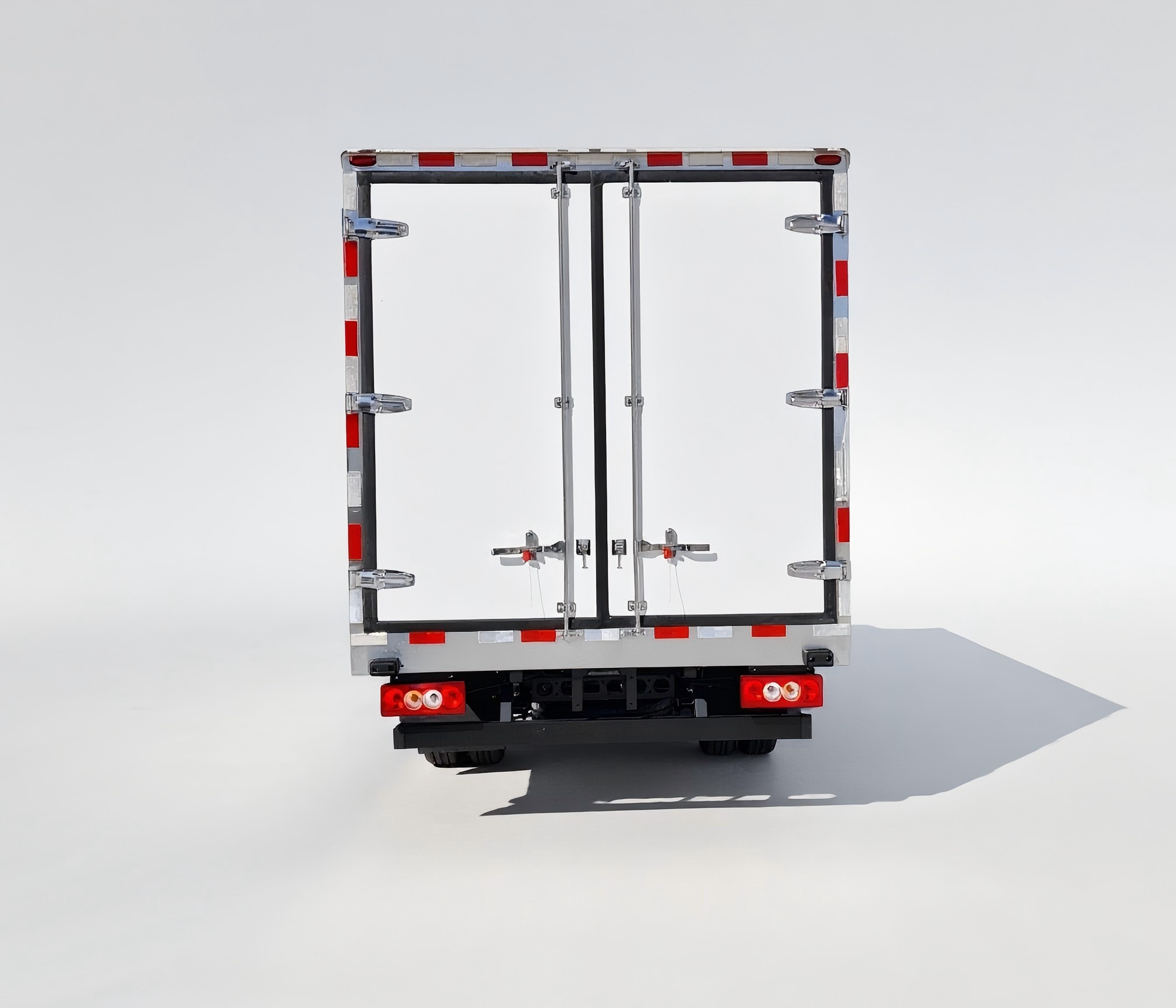 福田奧鈴新能源EM卡63度電冷藏車圖片5